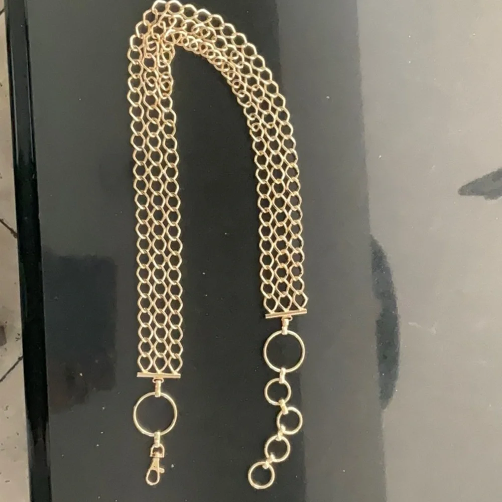 Cache Gold Tone Metal Belt - Picture 2 of 3